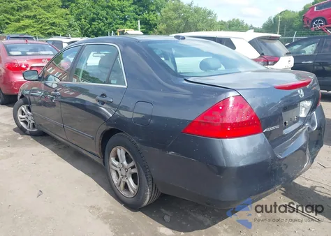 2007 Honda Accord 2.4 Ex из США, поврежденный, VIN 1HGCM56837A075034